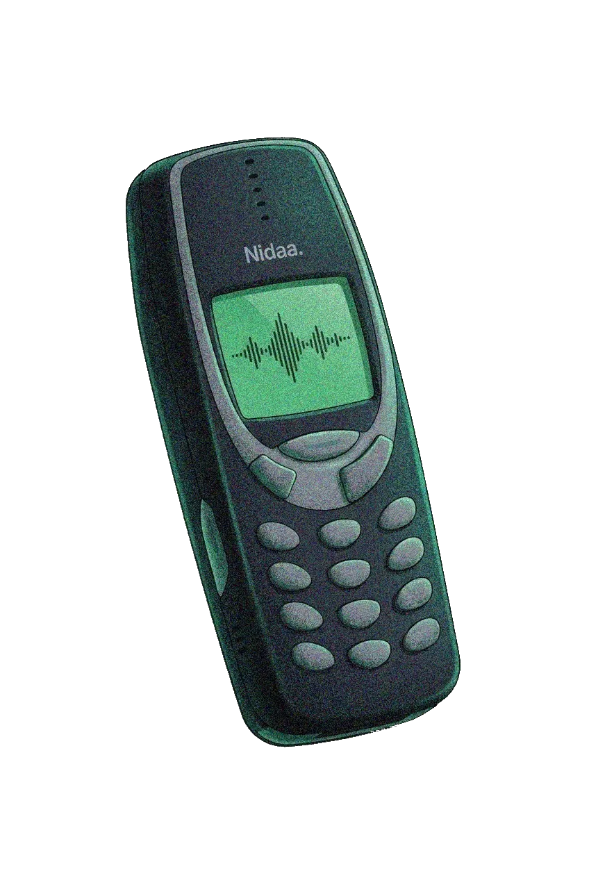 Nidaa Voice AI Retro Nokia 3310